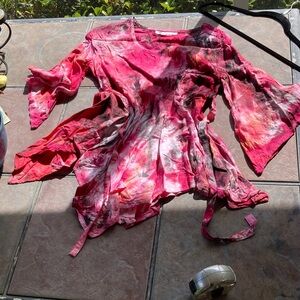 Tie-Dye Tunic Top